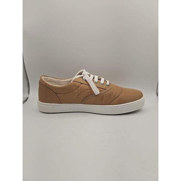 Lucky Brand Katori Womens Sneakers Natural Tan Low Top Shoes Nylon 8M NWB - Picture 2 of 7